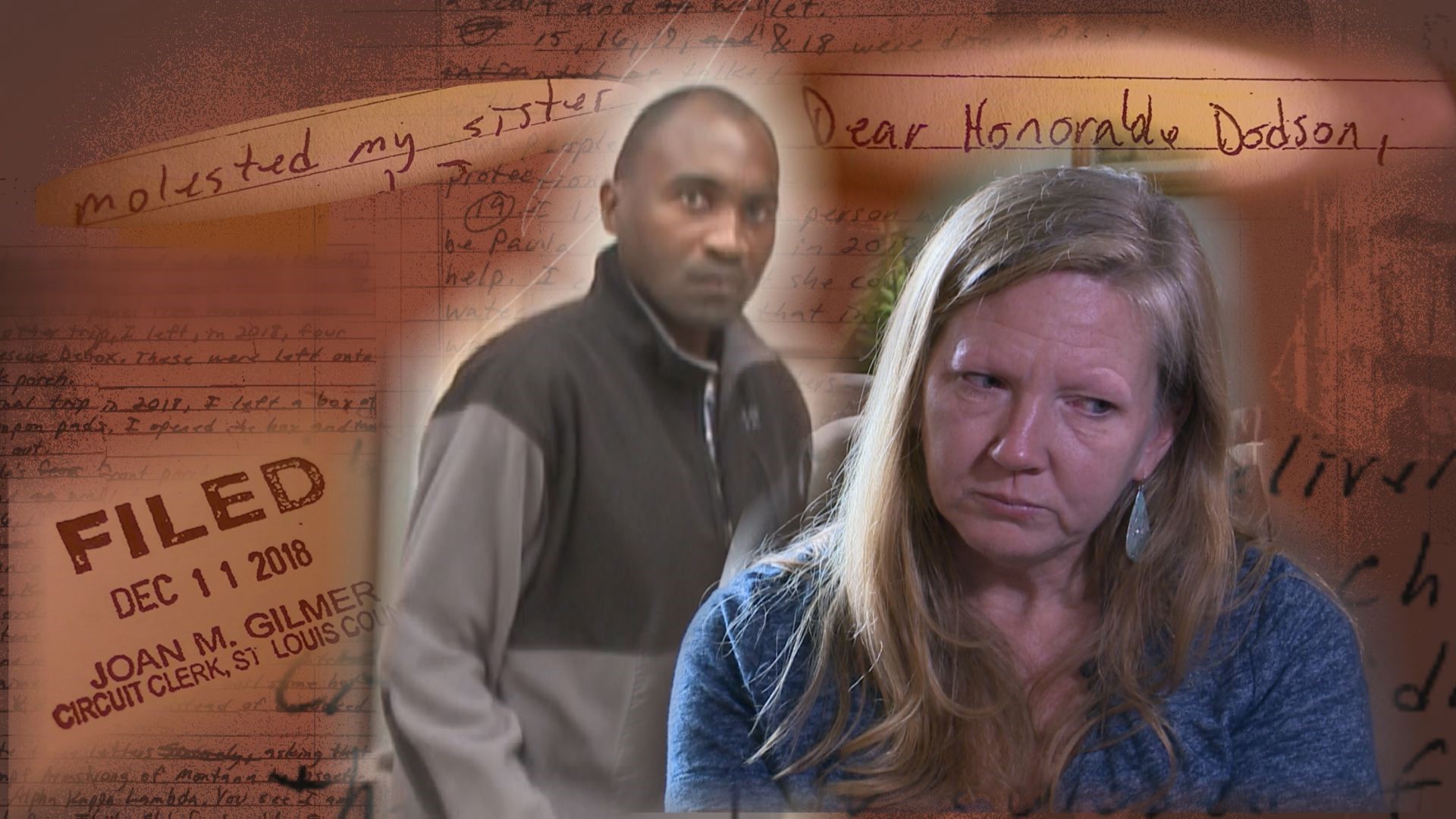 It all began when he started leaving gifts and drawings on her doorstep. Nine years later — he was confessing to serious crimes in letters to a judge.