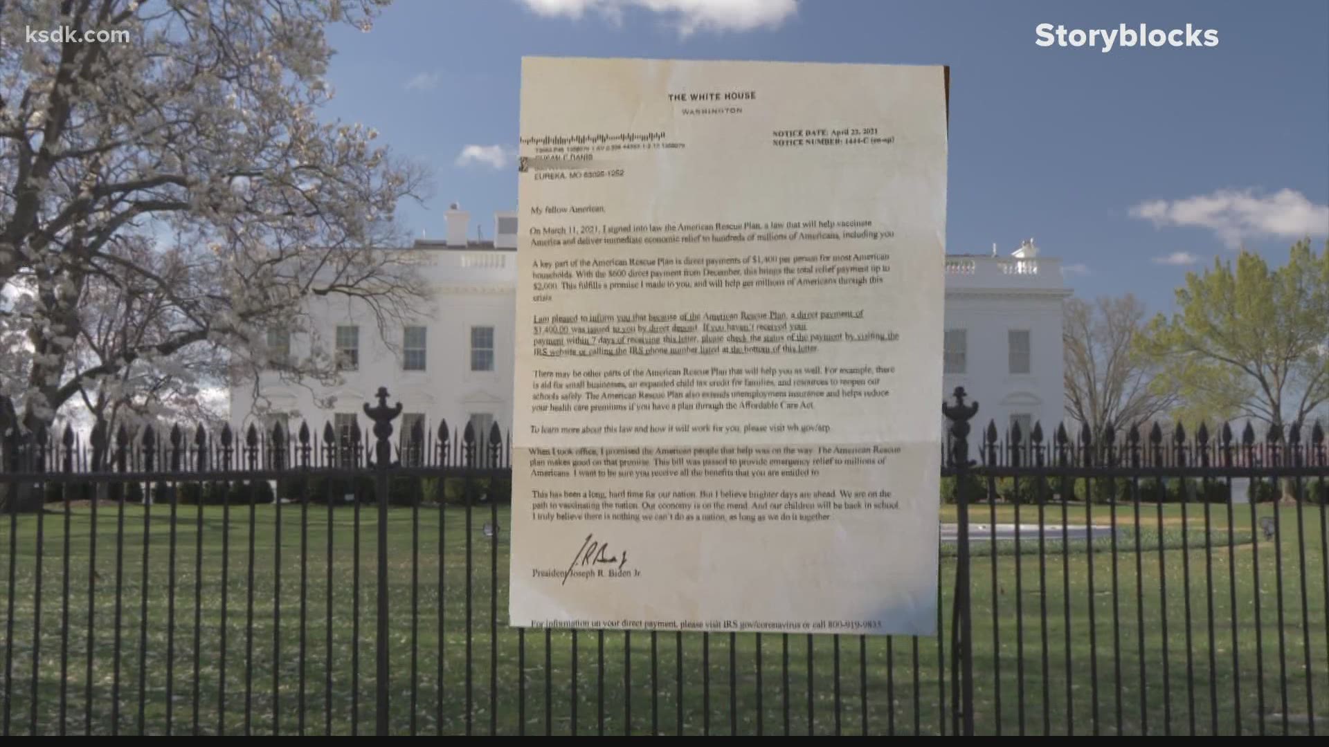 Letters are landing in local mailboxes claiming to be from the White House. A 5 On Your Side viewer asked the VERIFY team to find out if they are legit