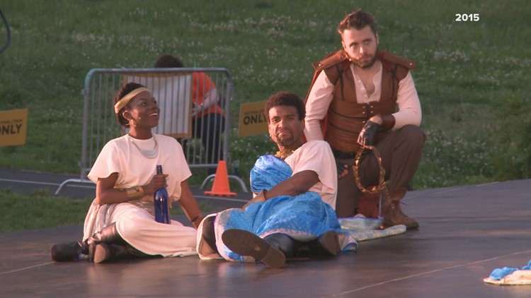 Vintage KSDK: A look back at Shakespeare in the Park