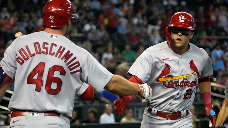 Cardinals finish sweep of Diamondbacks for 7th win in a row