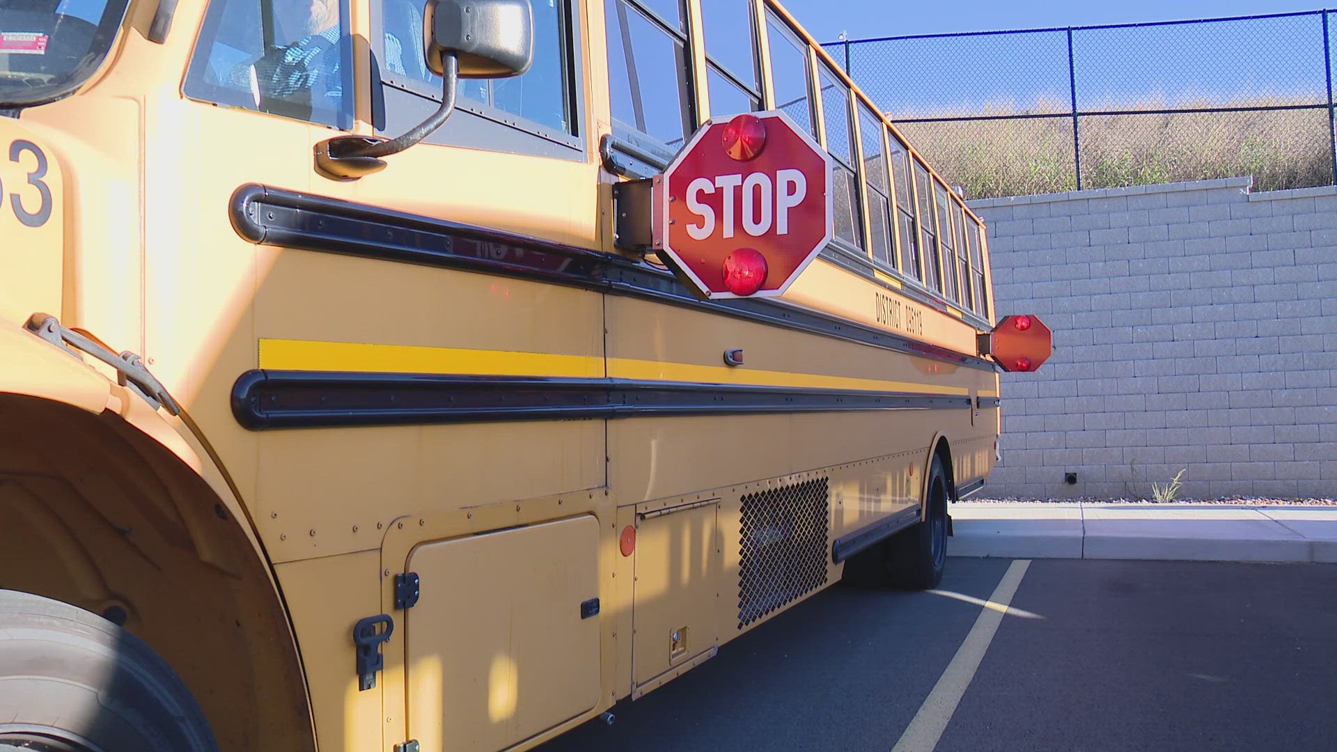 It's National School Bus Safety Week. Kenny Mulder with the Special School District of St. Louis County said parents need to know about the danger zone around buses.