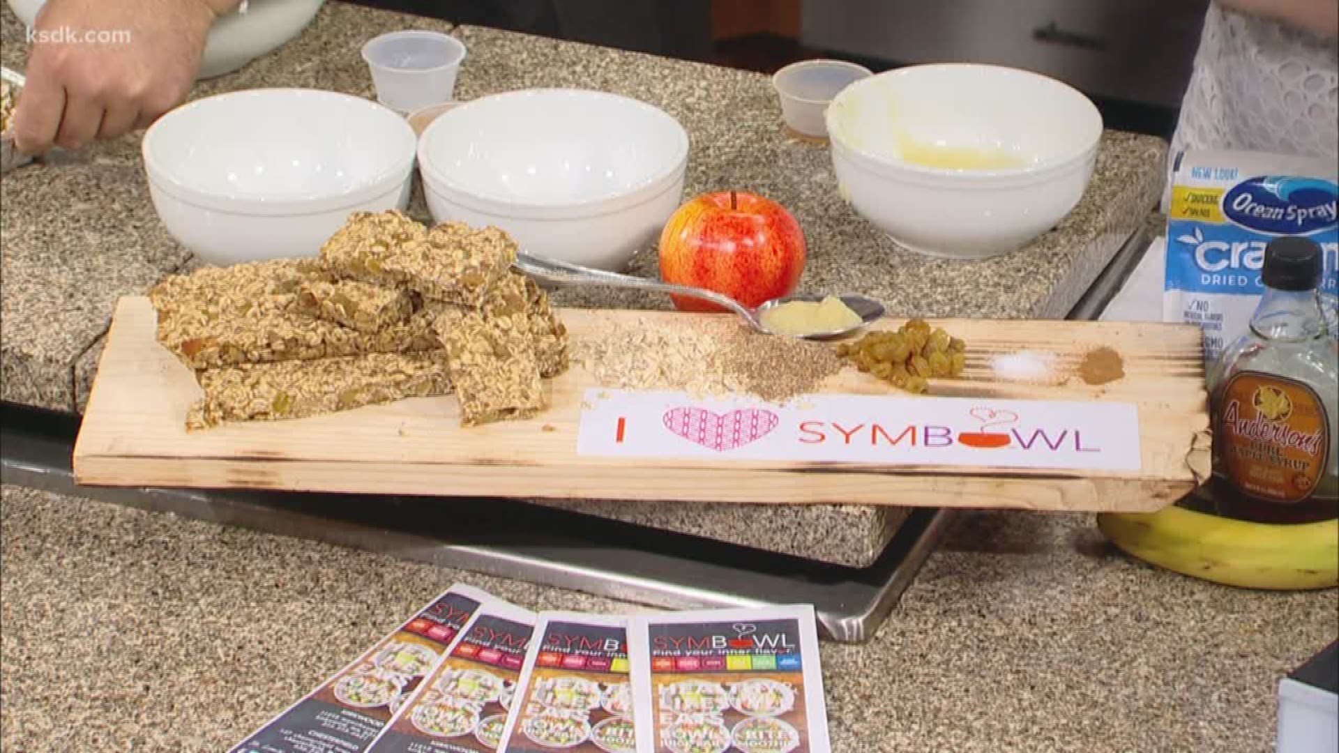 These oatmeal bars by Symbowl make a great snack for anytime.