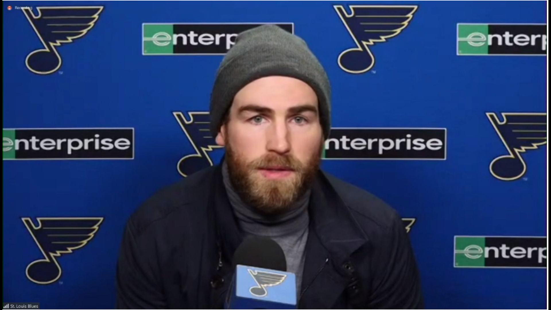 Blues captain Ryan O'Reilly talked about Bob Plager's importance to the team.