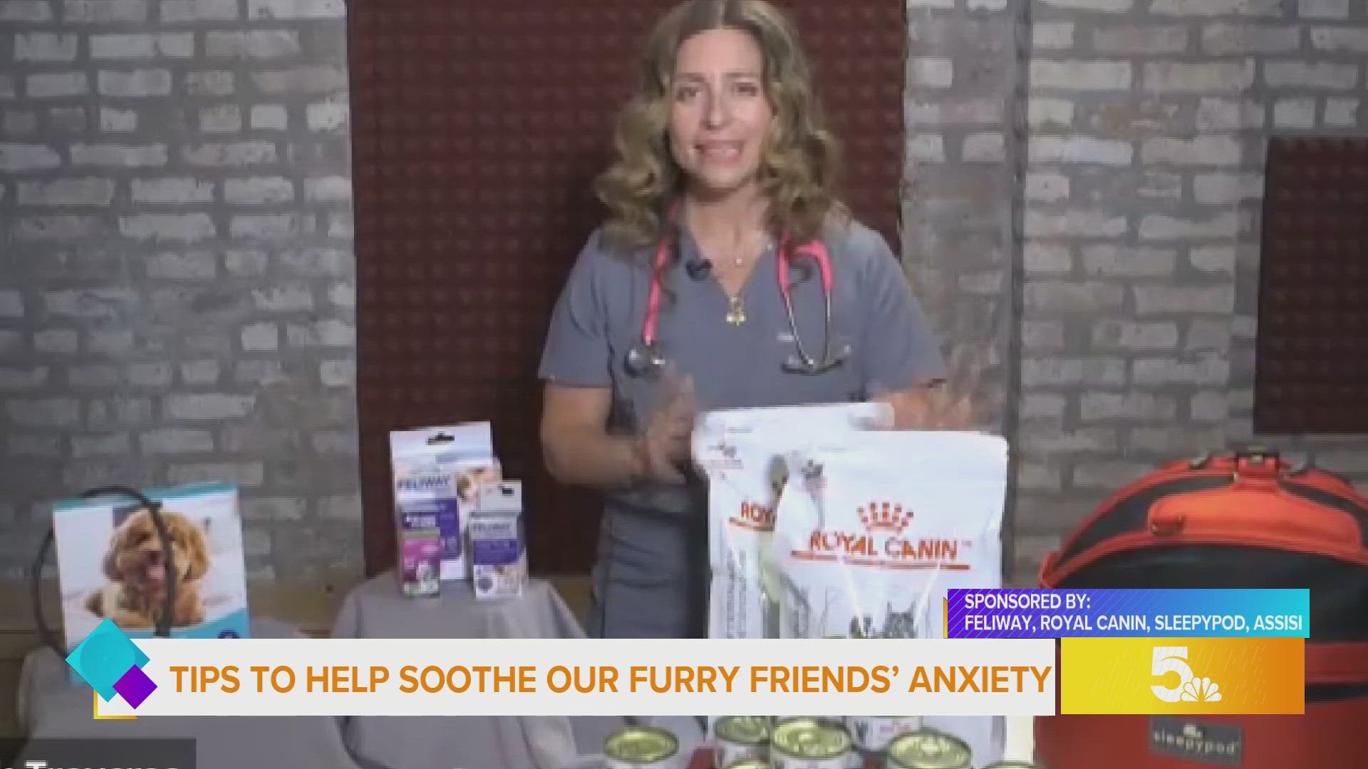 If you're a cat or dog parent, along with all of the fun and happy play time, our pets may show signs of being stressed and anxious at times.