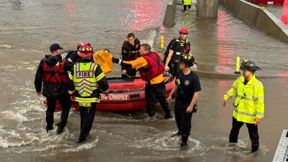 5 dead across St. Louis region as floodwaters drench area | ksdk.com