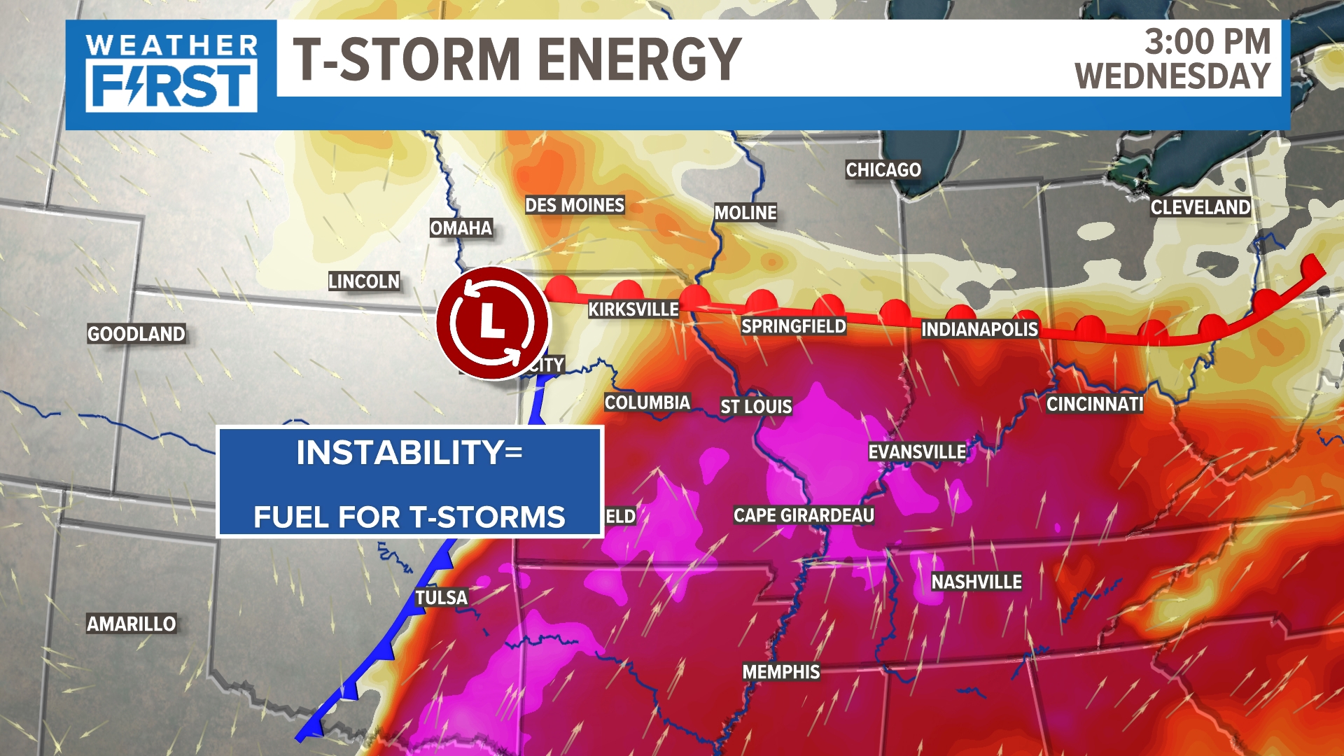 Active pattern continues as severe weather chances ramp up | ksdk.com