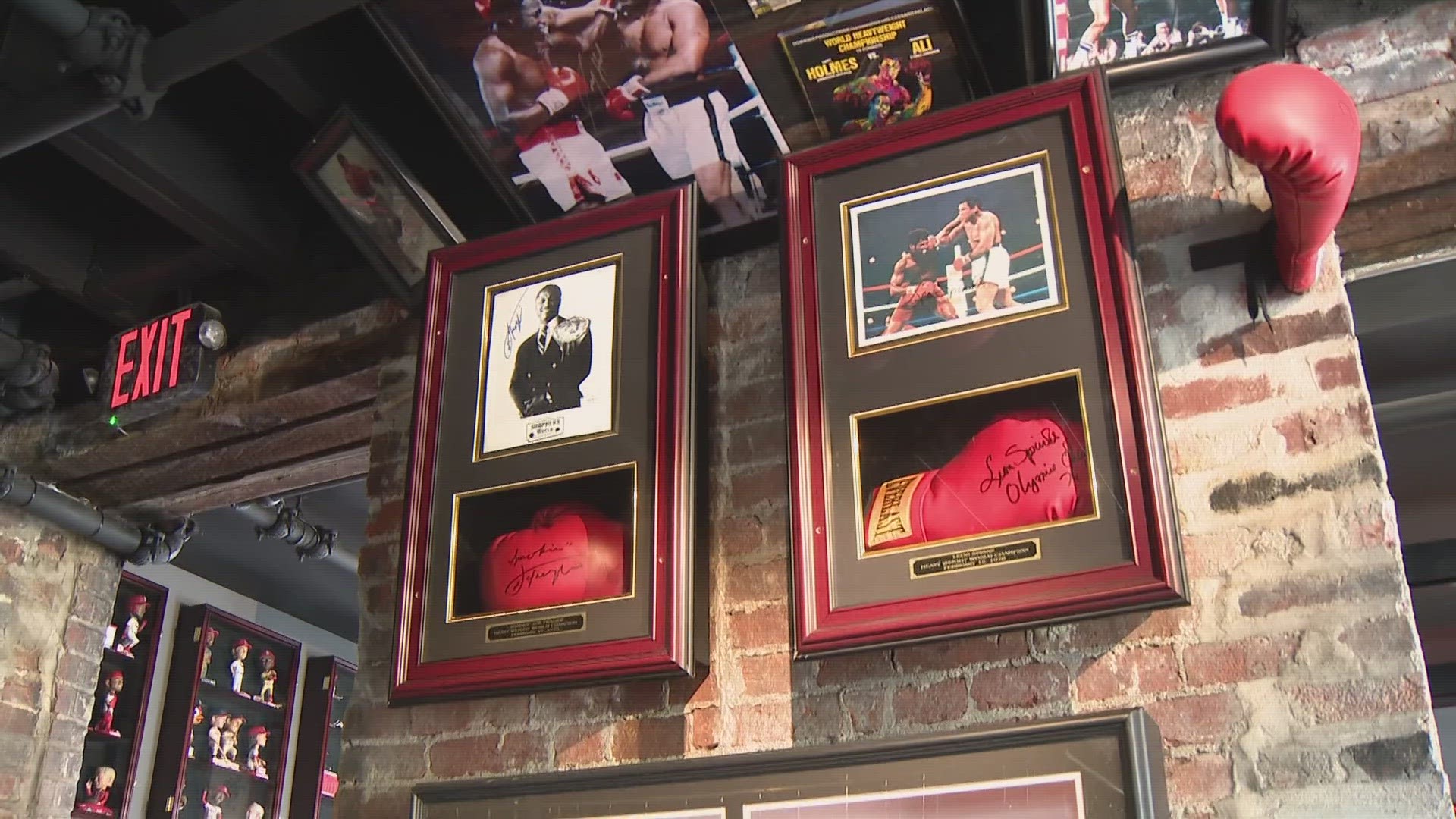 The story of Billy's on Broadway goes behind the 6,000-foot sports bar. Meet the owner and the memorabilia he dug up from his basement.