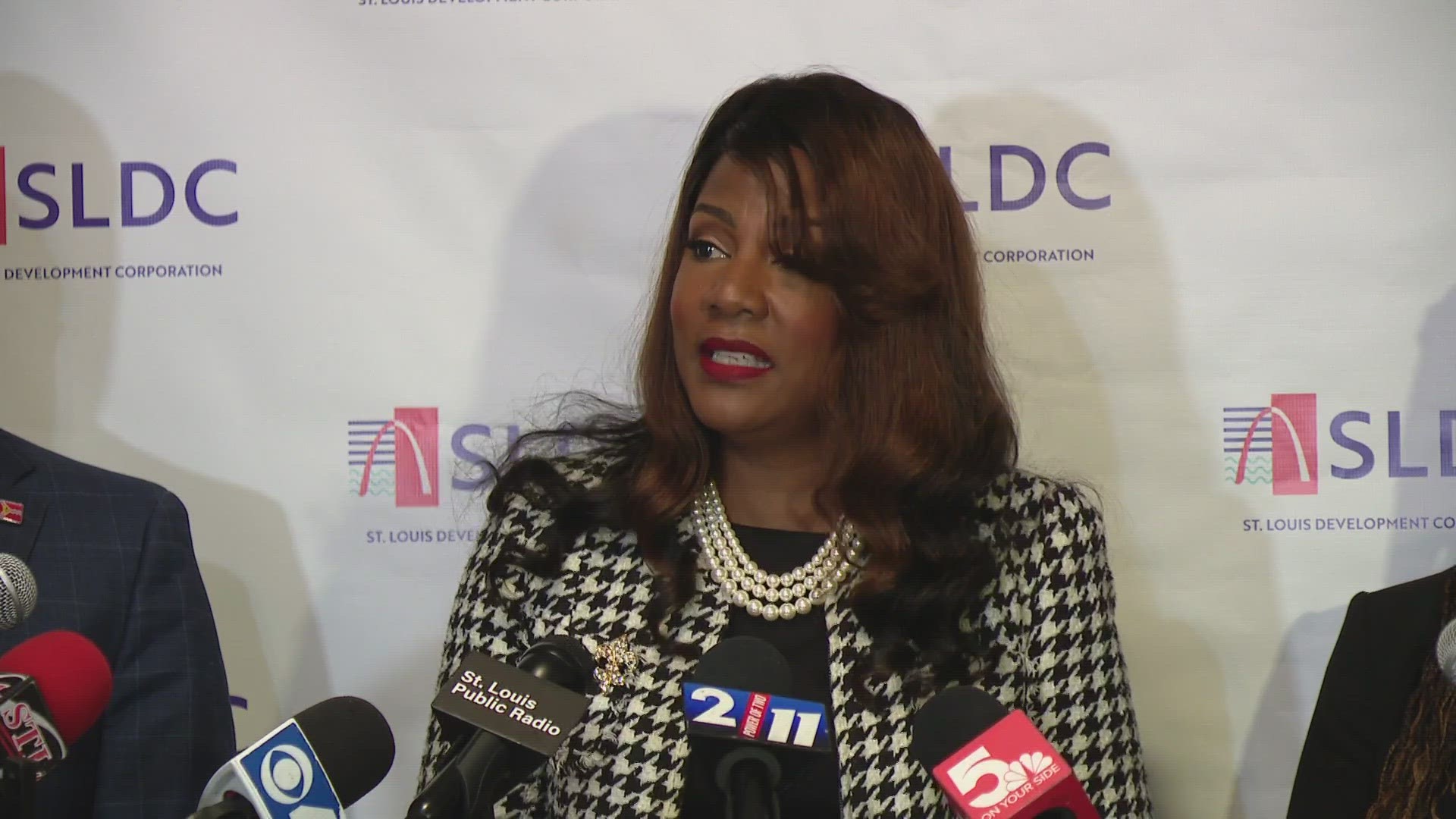 Mayor Tishaura Jones and Congresswoman Cori Bush announced early outcomes from the Economic Justice Action Plan. New initiatives were also announced.