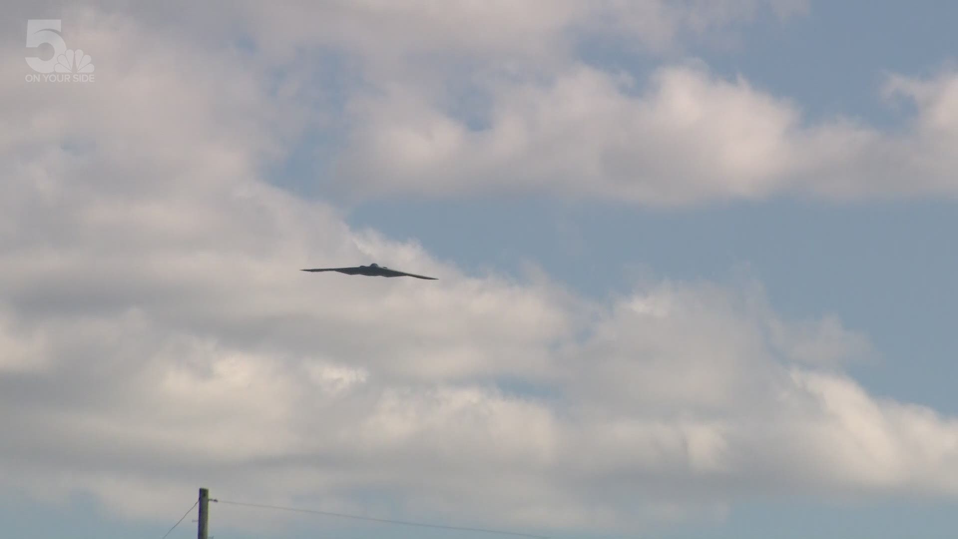 This was part of an effort across the Air Force to honor first responders during the COVID-19 pandemic.