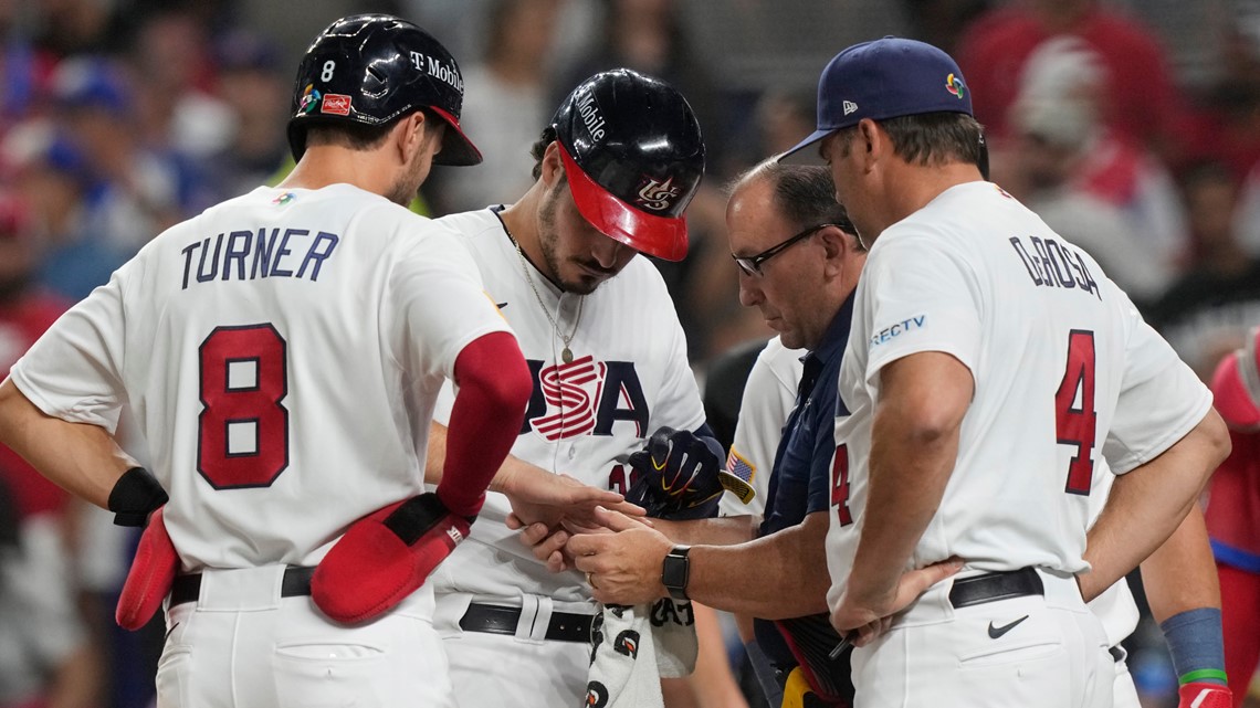 Cardinals' Nolan Arenado exits game after being hit by pitch