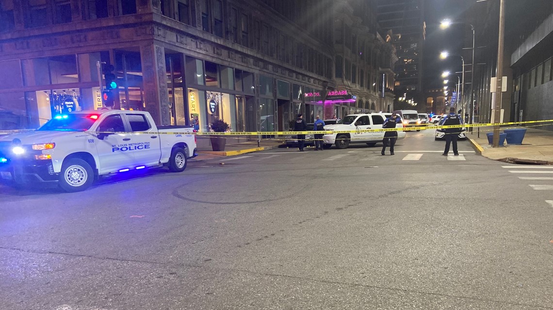 Man shot to death in downtown St. Louis | ksdk.com