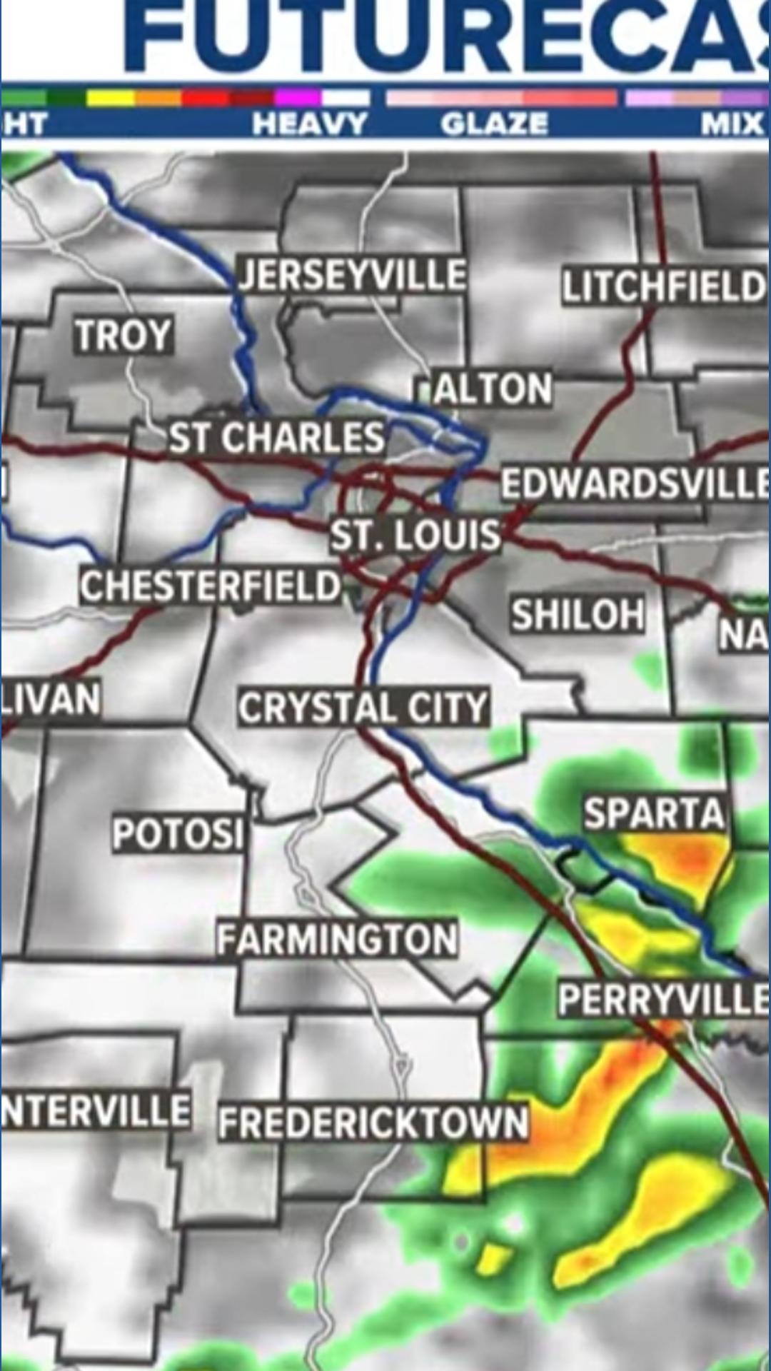 St. Louis live storm radar on June 18 | Tornadoes possible from ...
