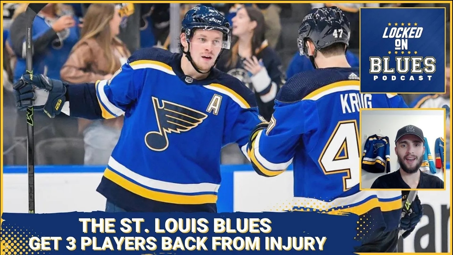 Josh Hyman covers the return of Vladimir Tarasenko, Logan Brown, and Torey Krug. He discusses the injury to Buchnevich and previews the game against the Sabres.