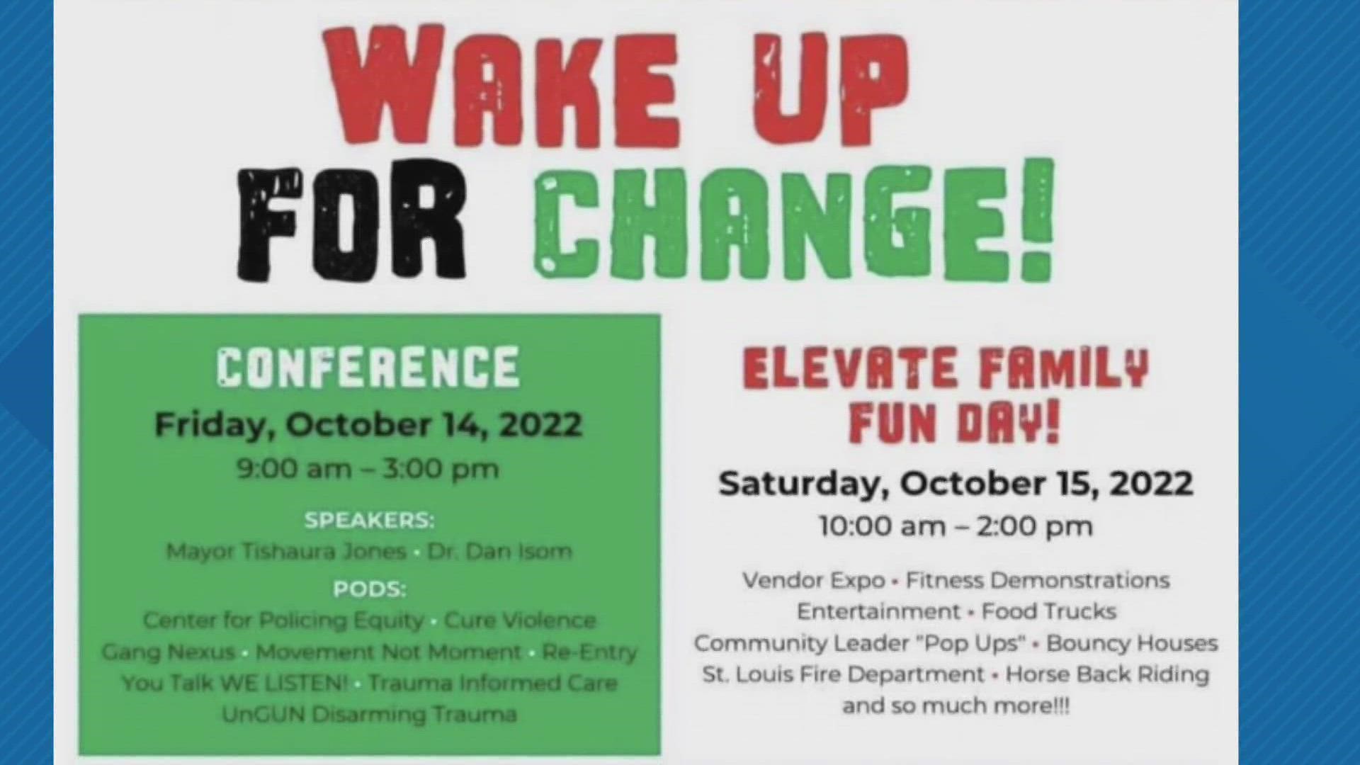 2022 Elevate Conference wants to help make St. Louis streets safer. This weekend, the conference will be held for free.