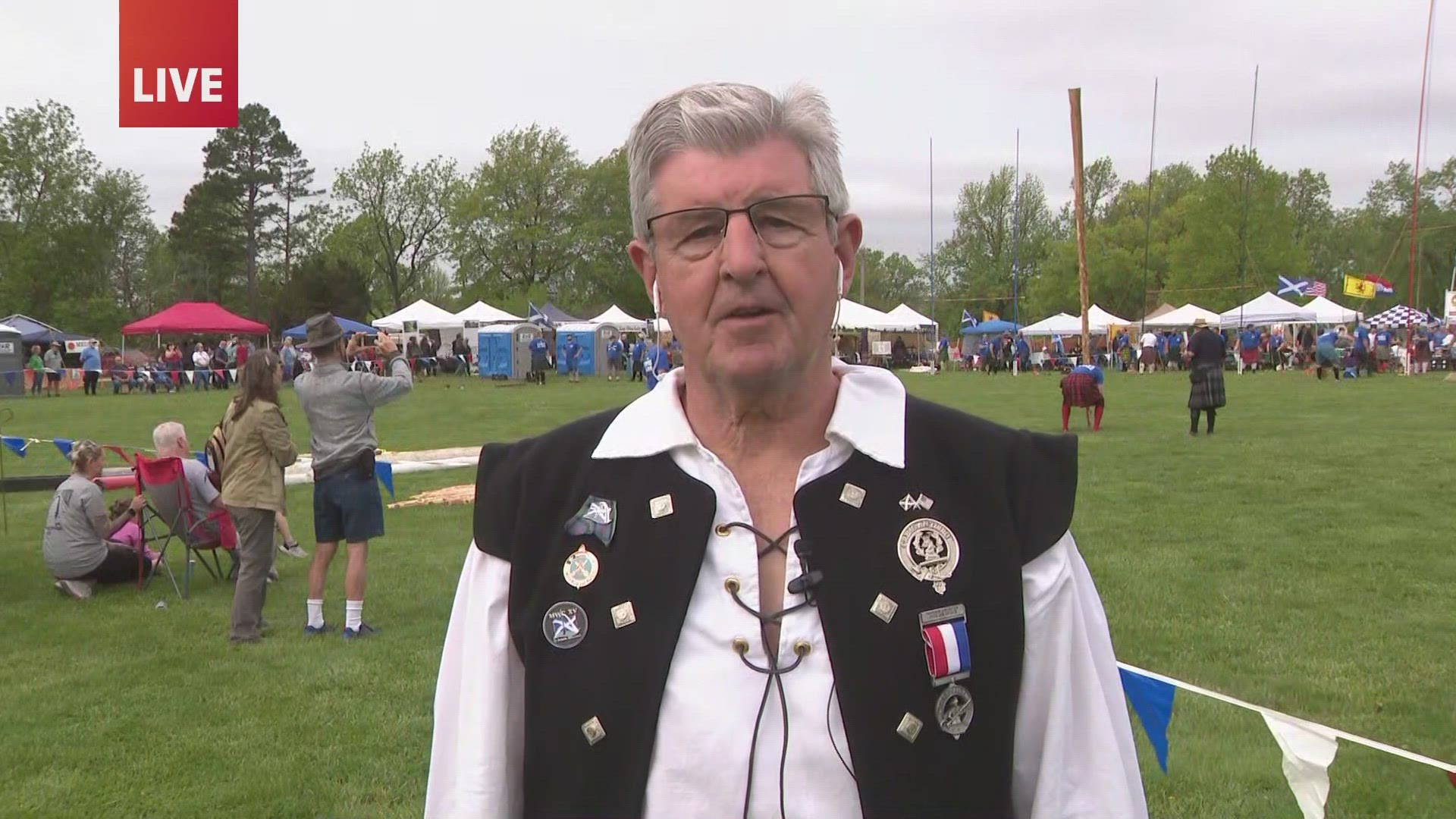 Schroeder Park in Manchester is hosting the 2023 St. Louis Scottish Games on Saturday. The one-day celebration returns from a 5-year hiatus due in part to COVID-19.