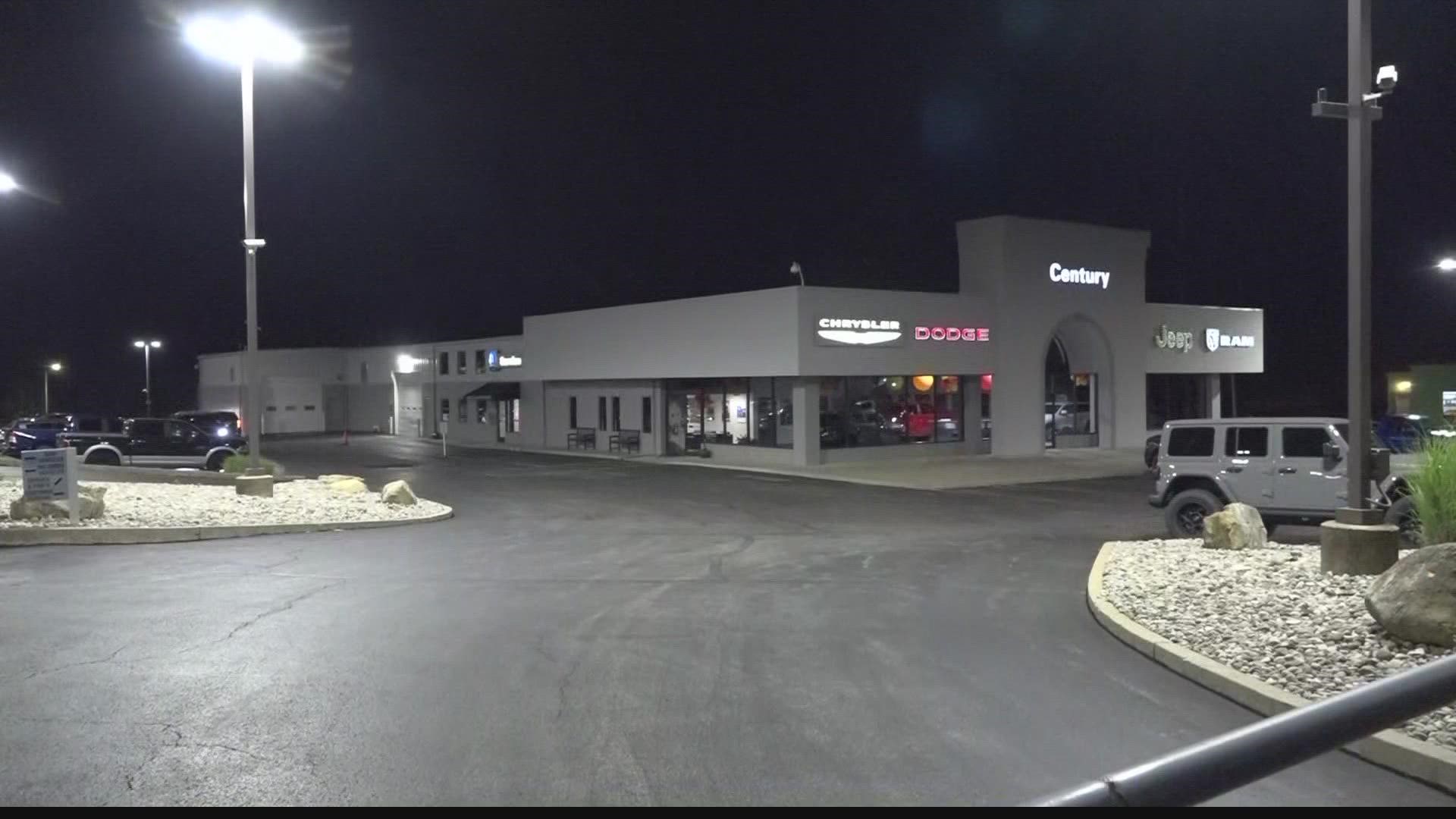 Clean up is underway at the Century Motors dealership in Wentzville where police are investigating a break in. We’re working to learn more details.