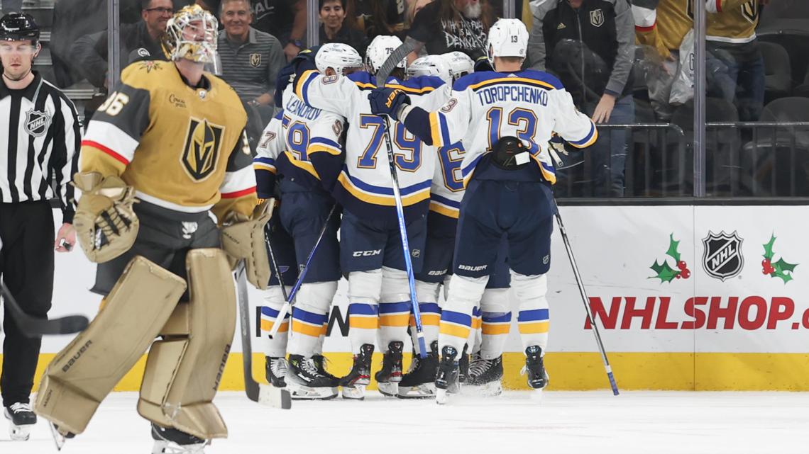 Blues Top Golden Knights With 2-1 Overtime Win Monday | Ksdk.com