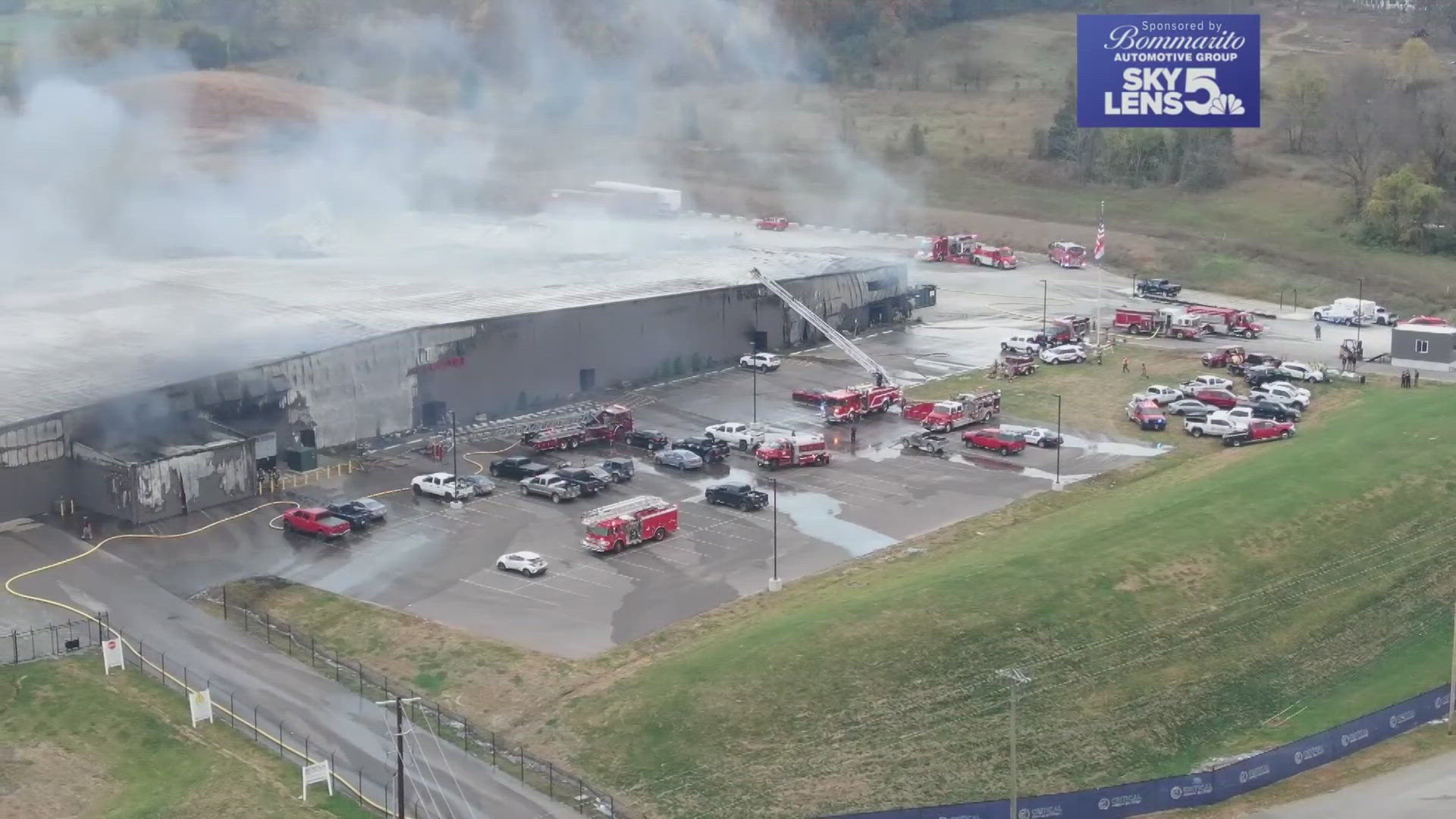 Residents near a battery recycling facility just outside Fredericktown, were evacuated Wednesday after a fire broke out at the plant. No injuries were reported.