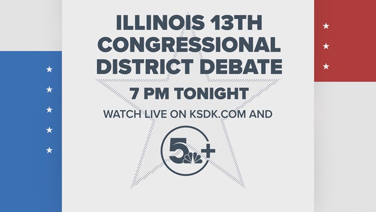 5 On Your Side to stream IL-13 congressional debate