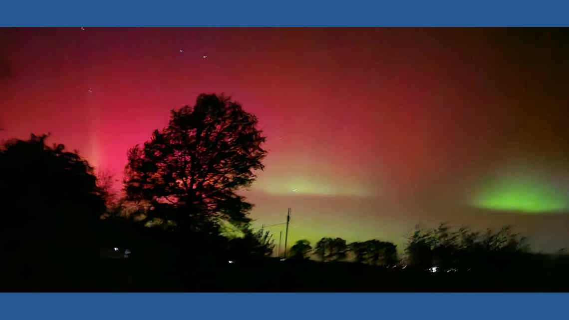 Viewers send in photos as northern lights appear in St. Louis sky