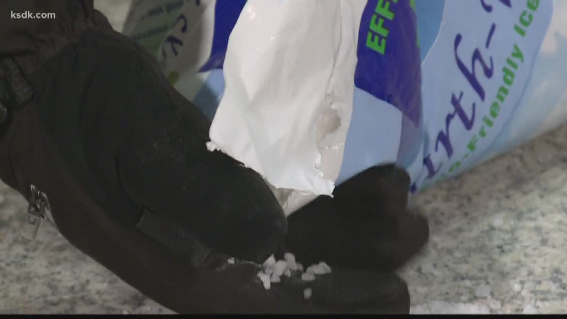 Local hardware stores are seeing a boom of business because of the winter weather.