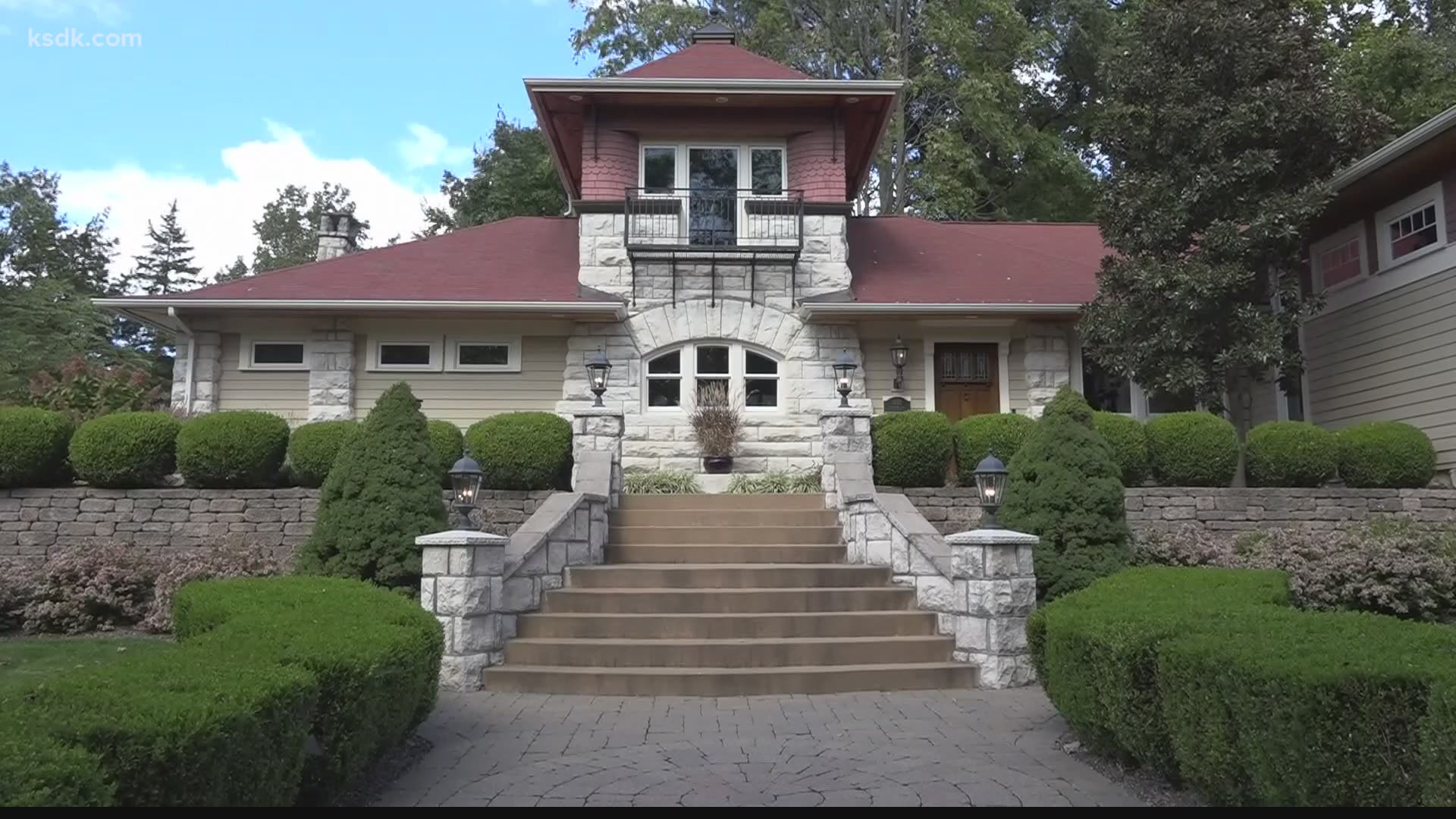 The Meramec Highlands Frisco Depot was built in 1891. It sat abandoned for years and was turned into a home in 2006.