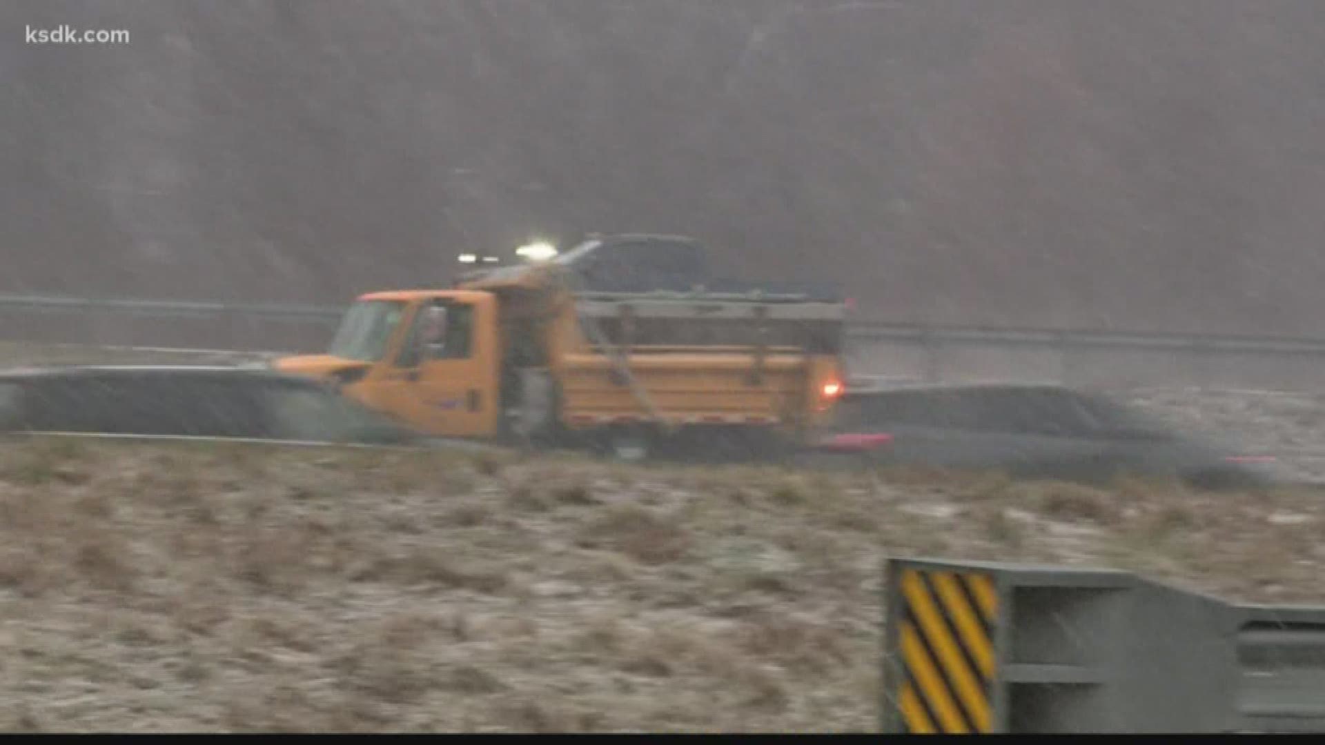 MoDOT has been out in full force to make sure the roads stay safe