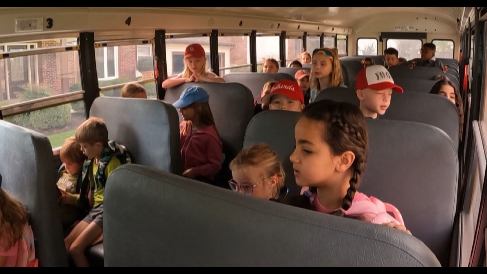 Thanks to an exceptional bus driver, kids enjoy riding on the school bus.