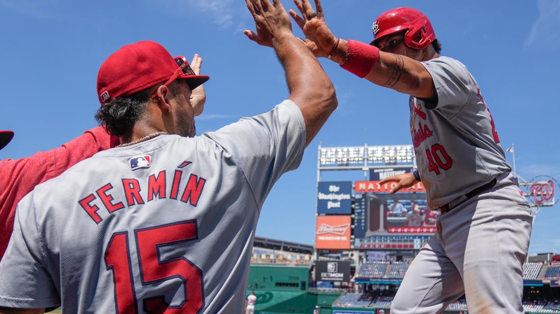 Contreras homers again with three RBIs to help Cardinals beat Nationals 8-3 | ksdk.com