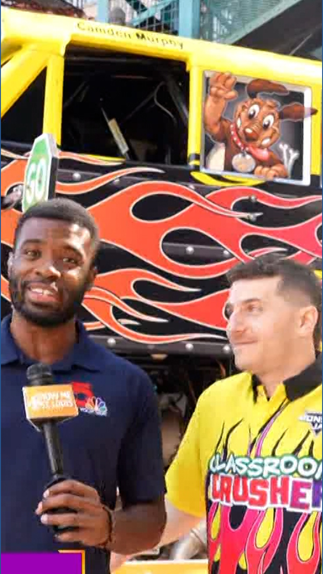 Camden Murphy unveils 'Classroom Crusher' in St. Louis ahead of