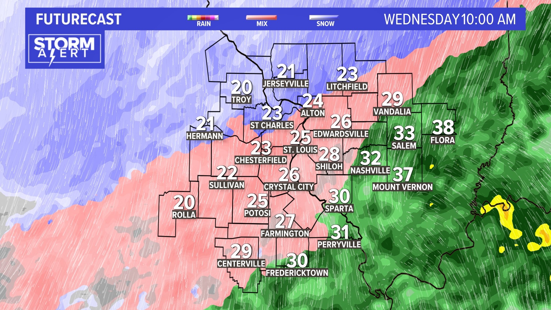 Winter storm to impact the Midwest this Wednesday | ksdk.com