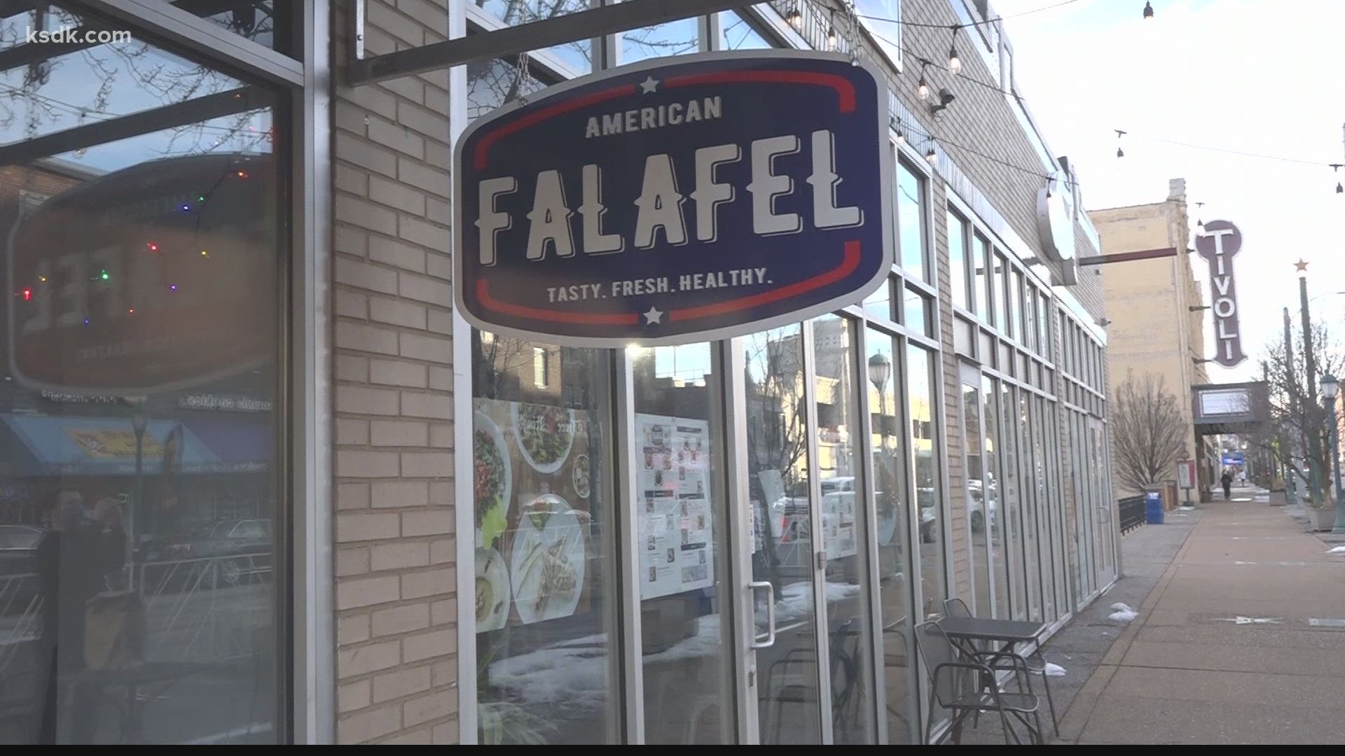 American Falafel is located at 6314 Delmar Boulevard in University City.