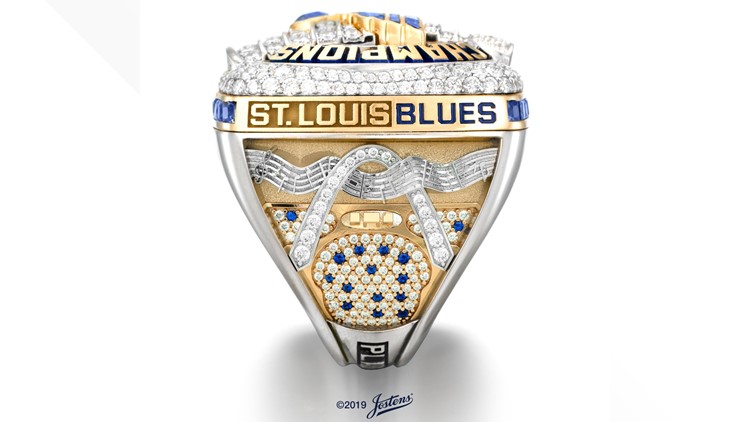 St. Louis Blues | Stanley Cup Championship ring design details | www.strongerinc.org