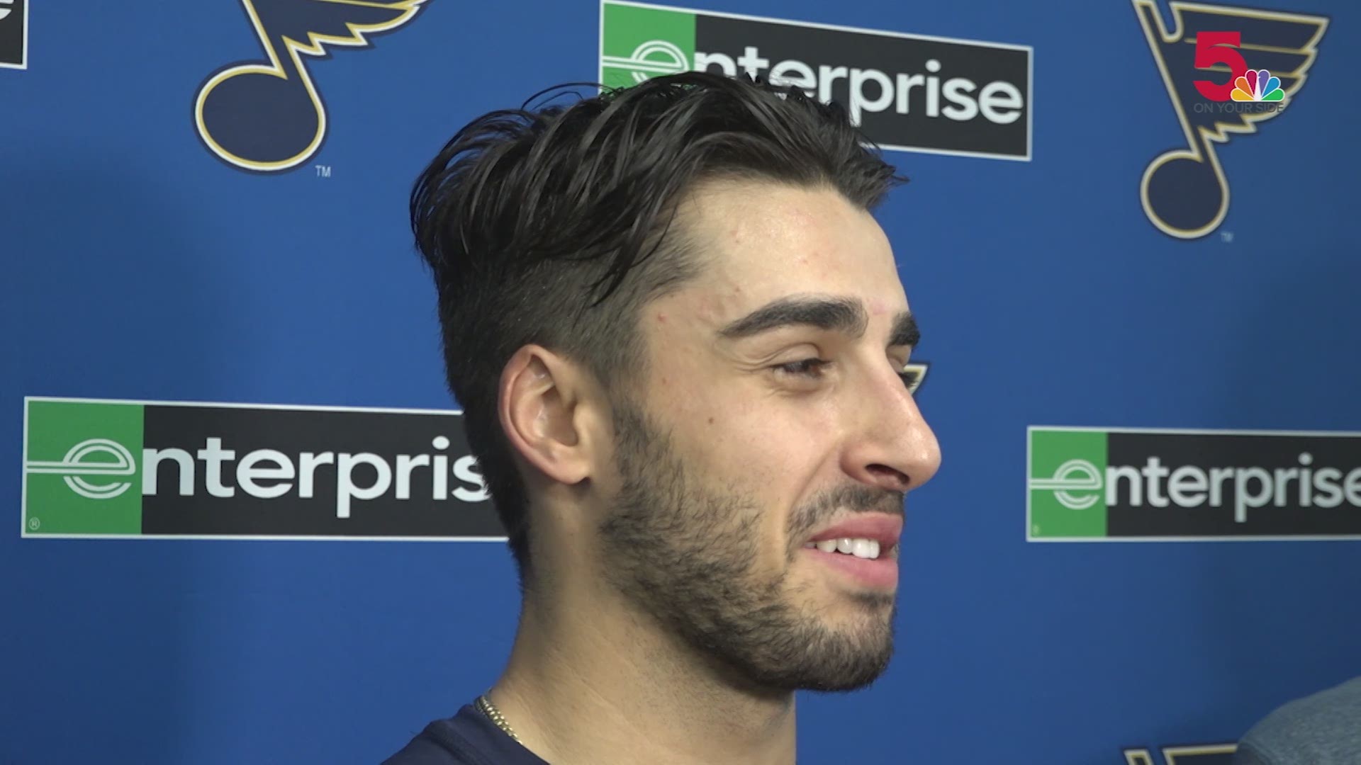 It's no surprise to see a professional hockey player missing a tooth... but Robby Fabbri's story is more unique than most.