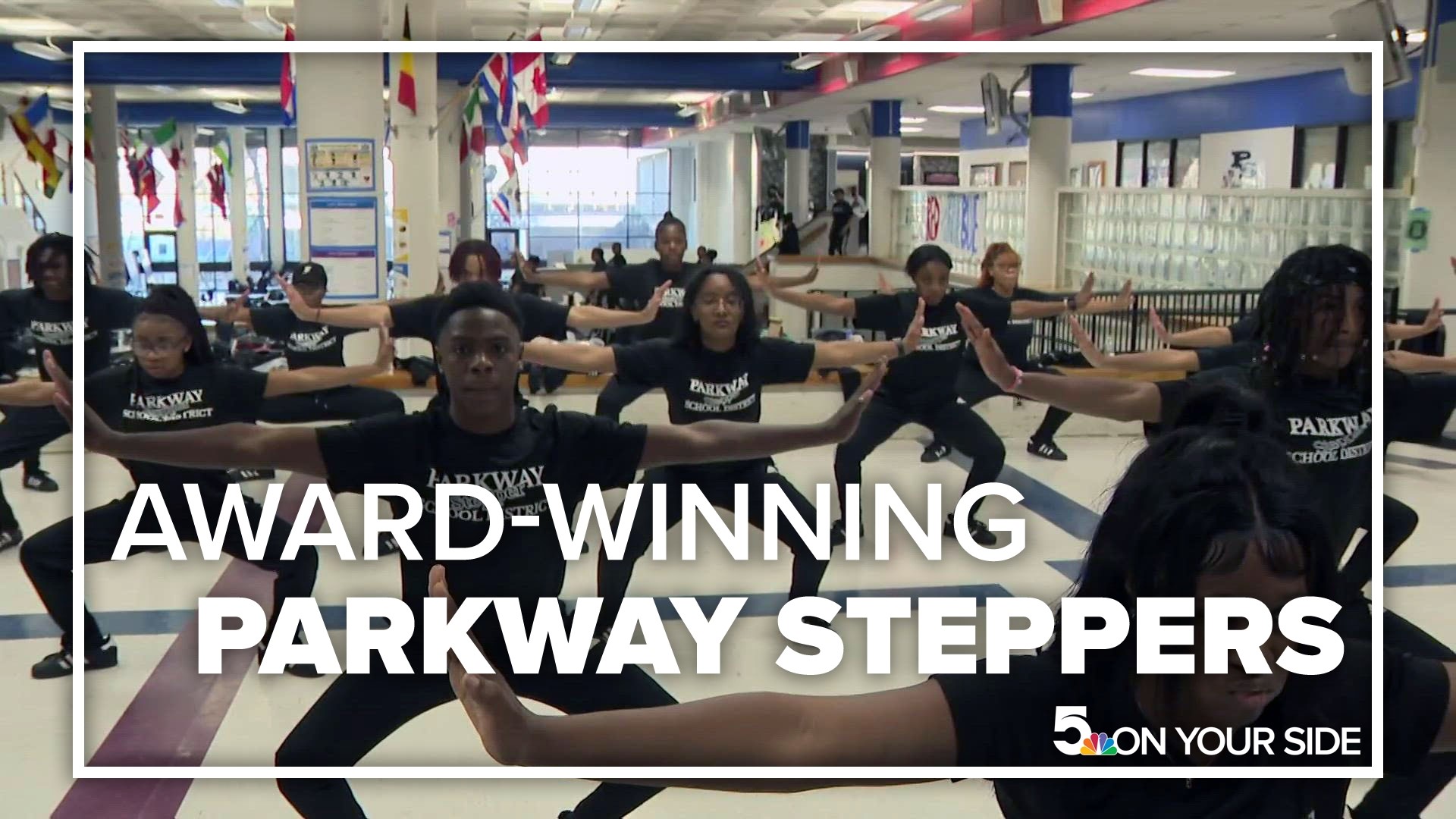 A small group of Parkway School District students is expressing themselves through stepping. It's an art that's rich in Black history.