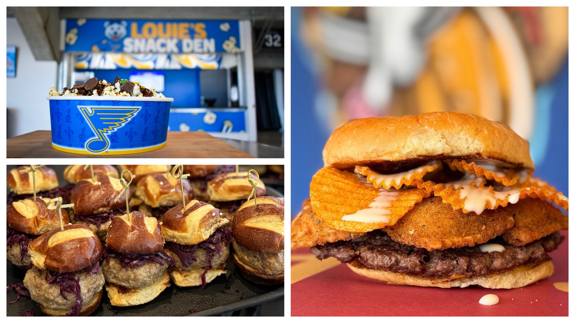St. Louis Blues fans have lots of new food to try at Enterprise Center this season