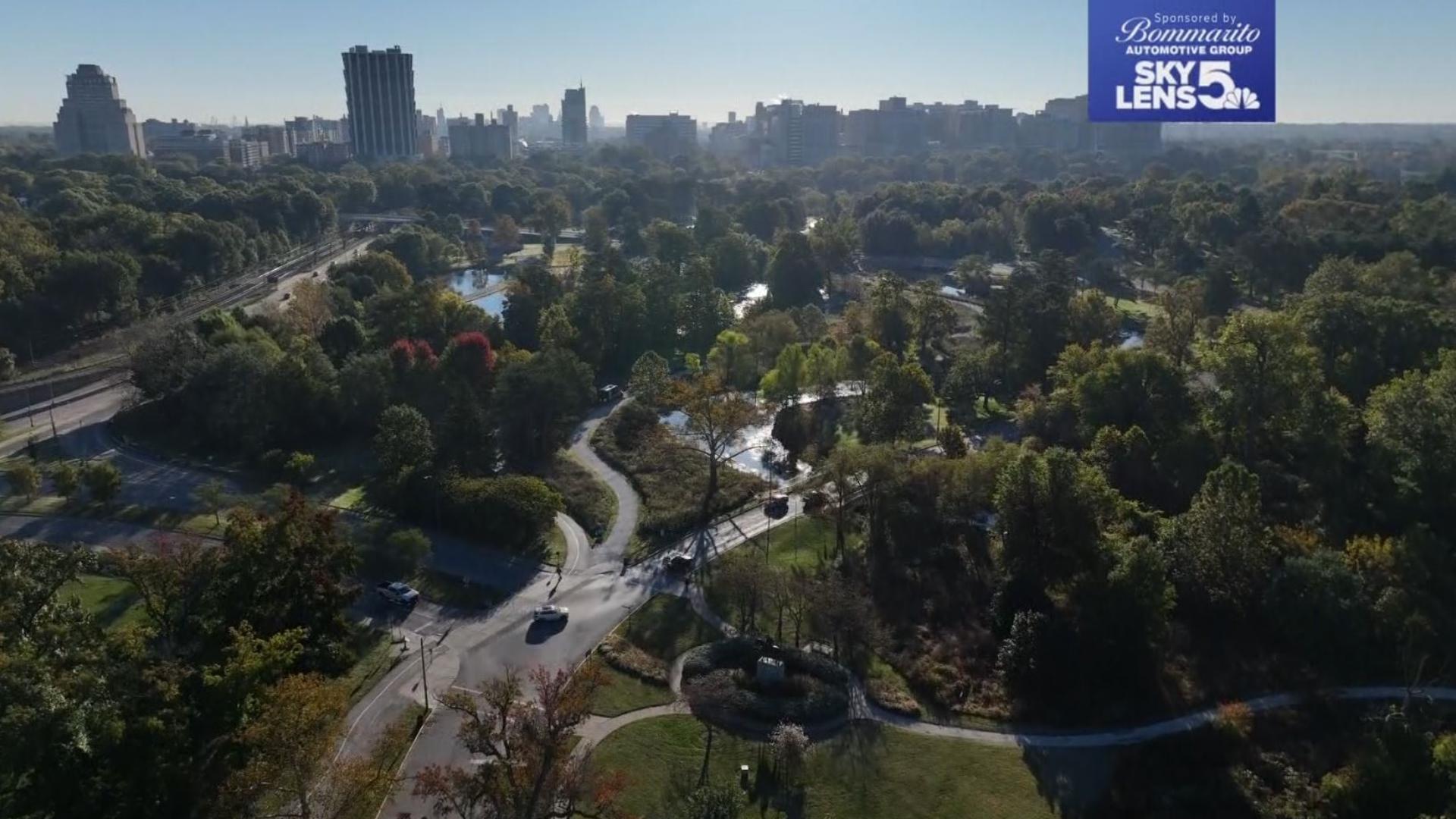 Need a moment of Zen? Enjoy some drone video of Forest Park in St. Louis during the fall.