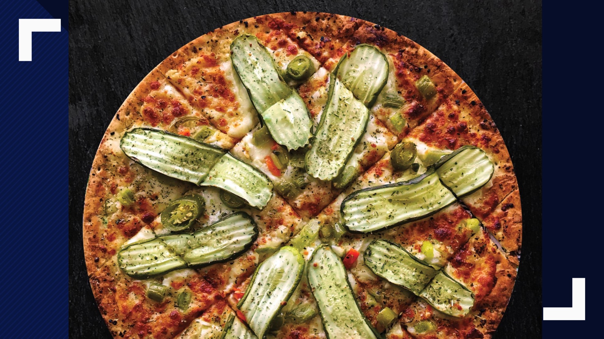 Pickle lovers can now get a pickle pizza at Pickleman's