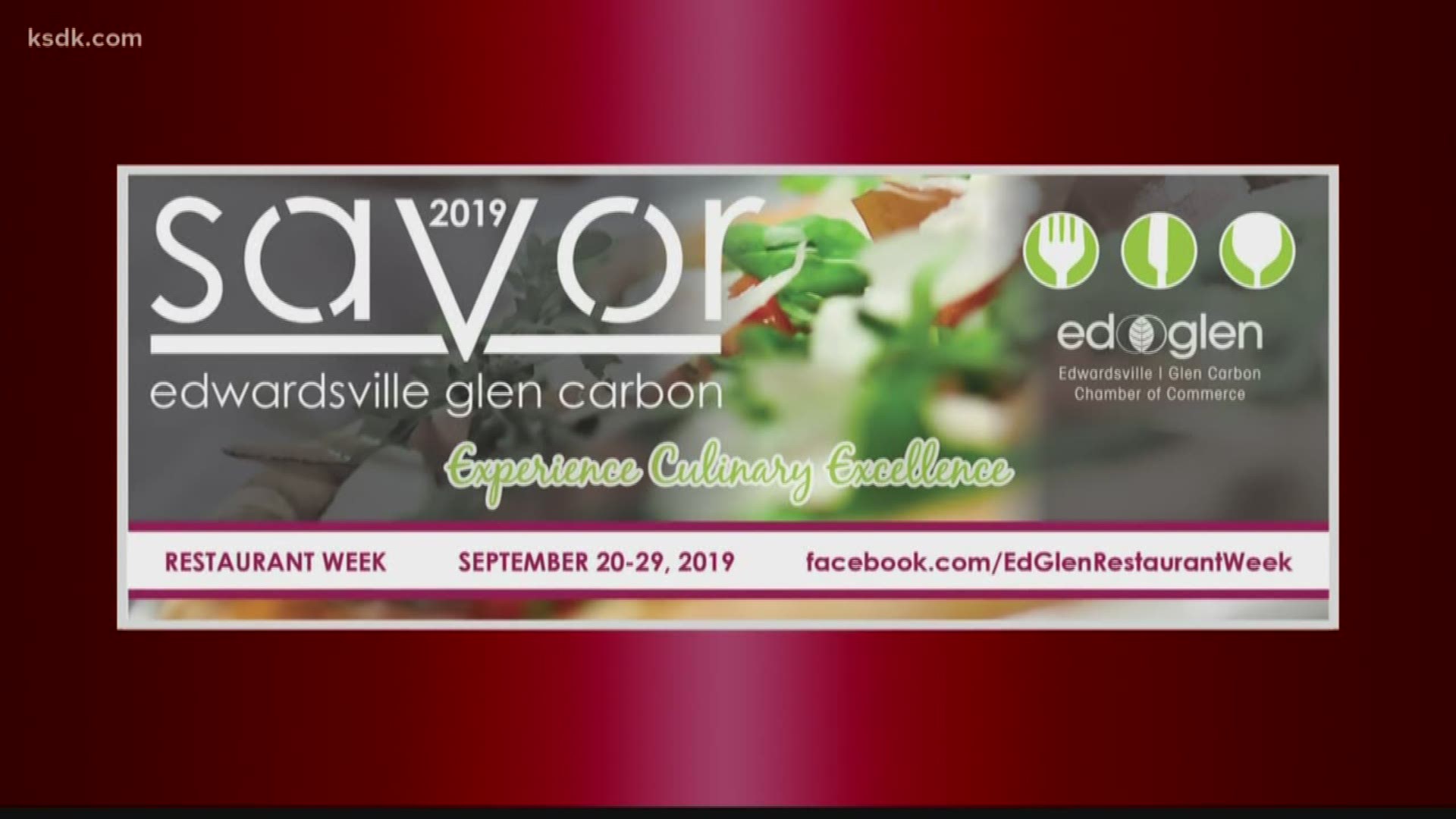 Edwardsville has an incredible food scene, and you can get a great deal now, through Sunday thanks to Savor Restaurant Week.