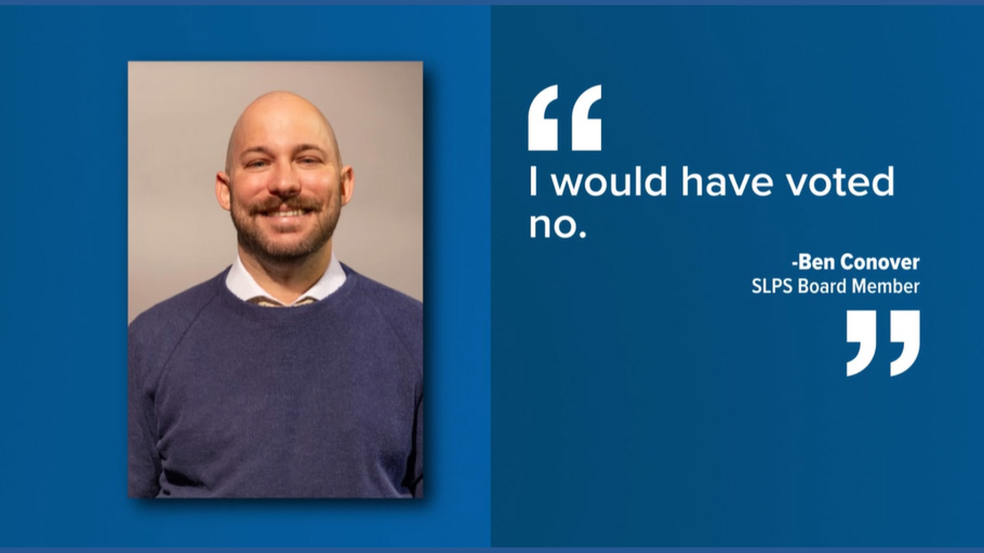 Ben Conover resigns after superintendent's removal turmoil | ksdk.com