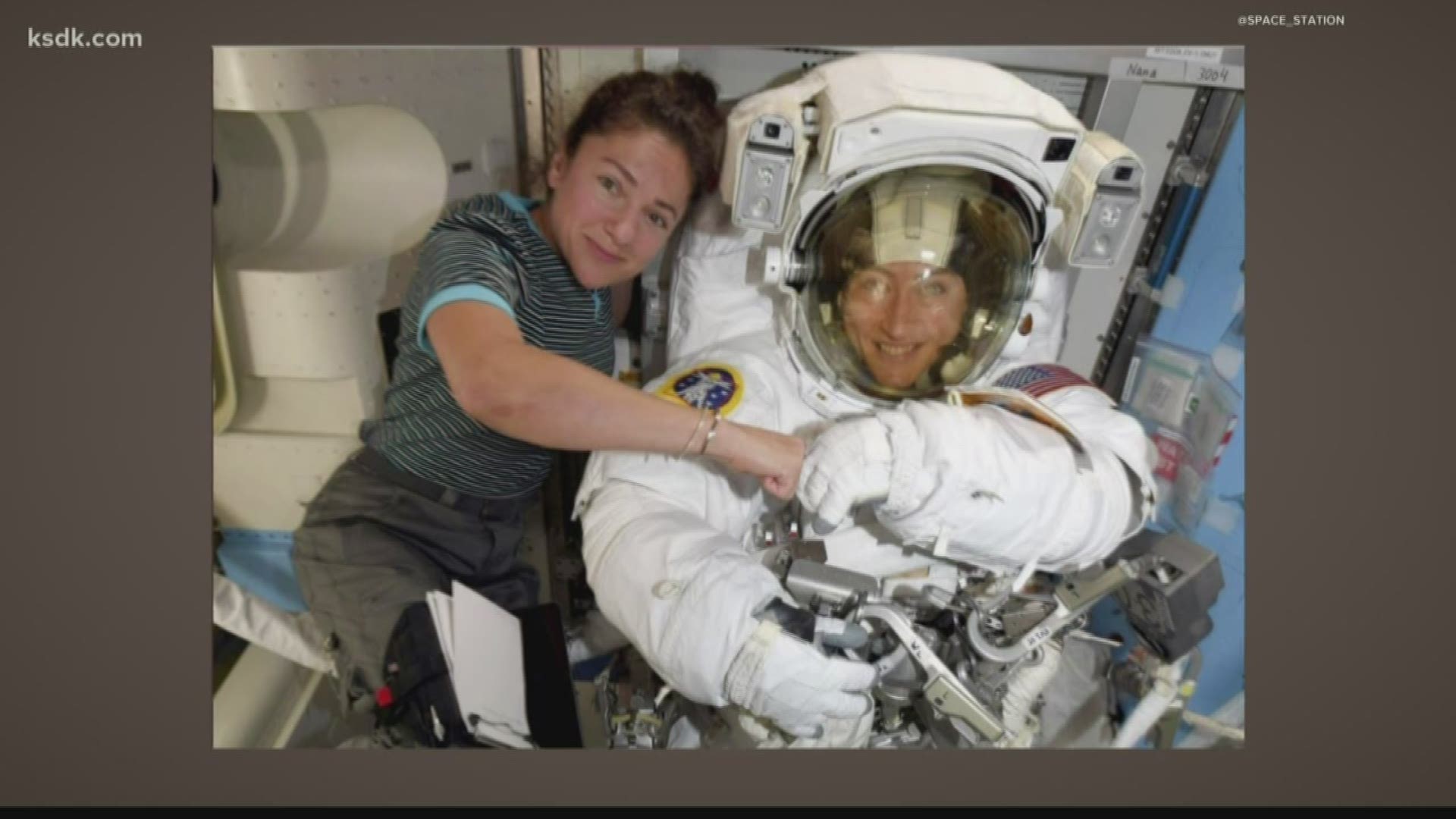 NASA astronauts Christina Koch and Jessica Meir will make "HERstory," as NASA is calling it.