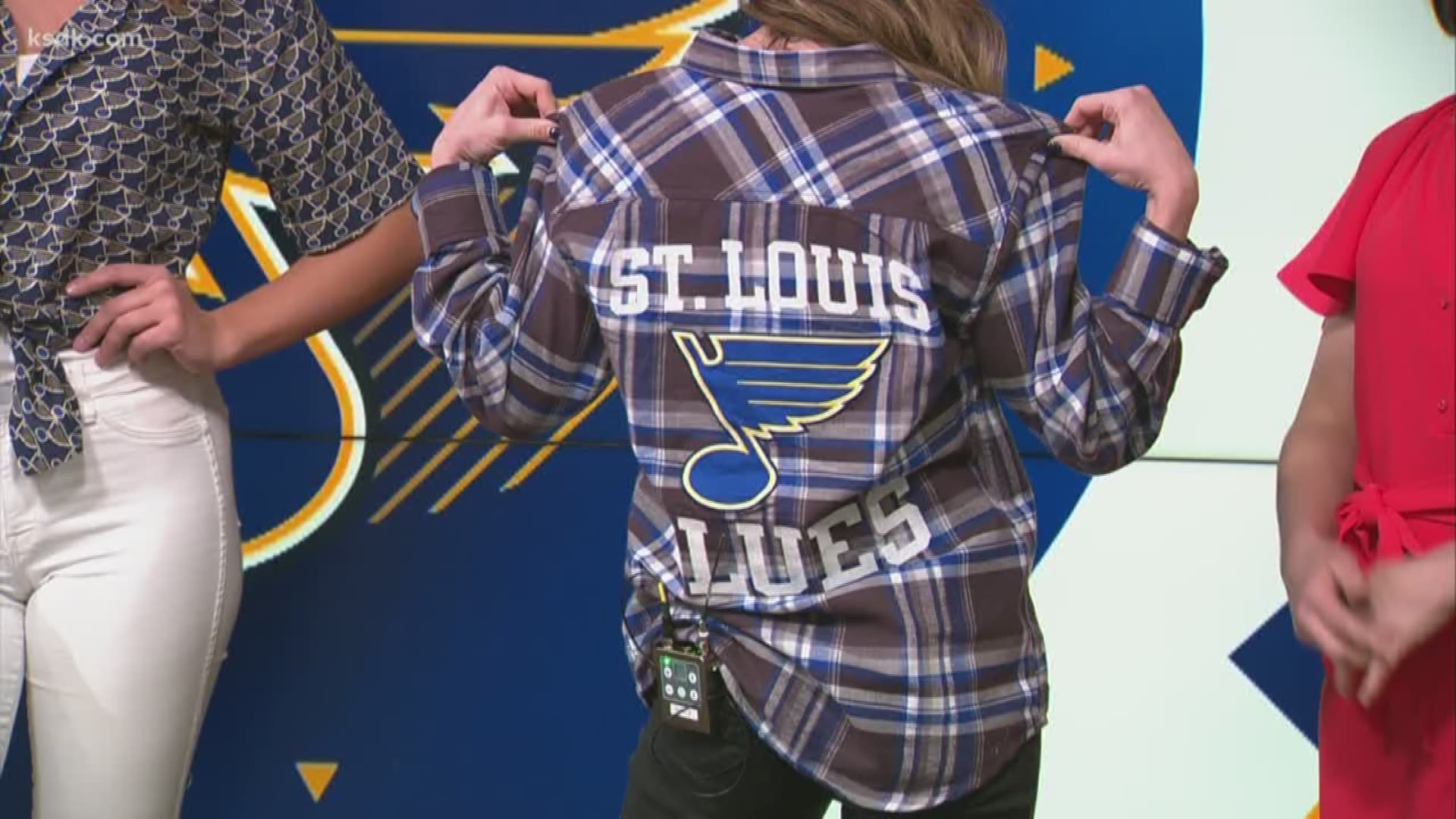 The full collection is available at the Blues Team Store at Enterprise Center. Shop select pieces at STLAuthentics.com.