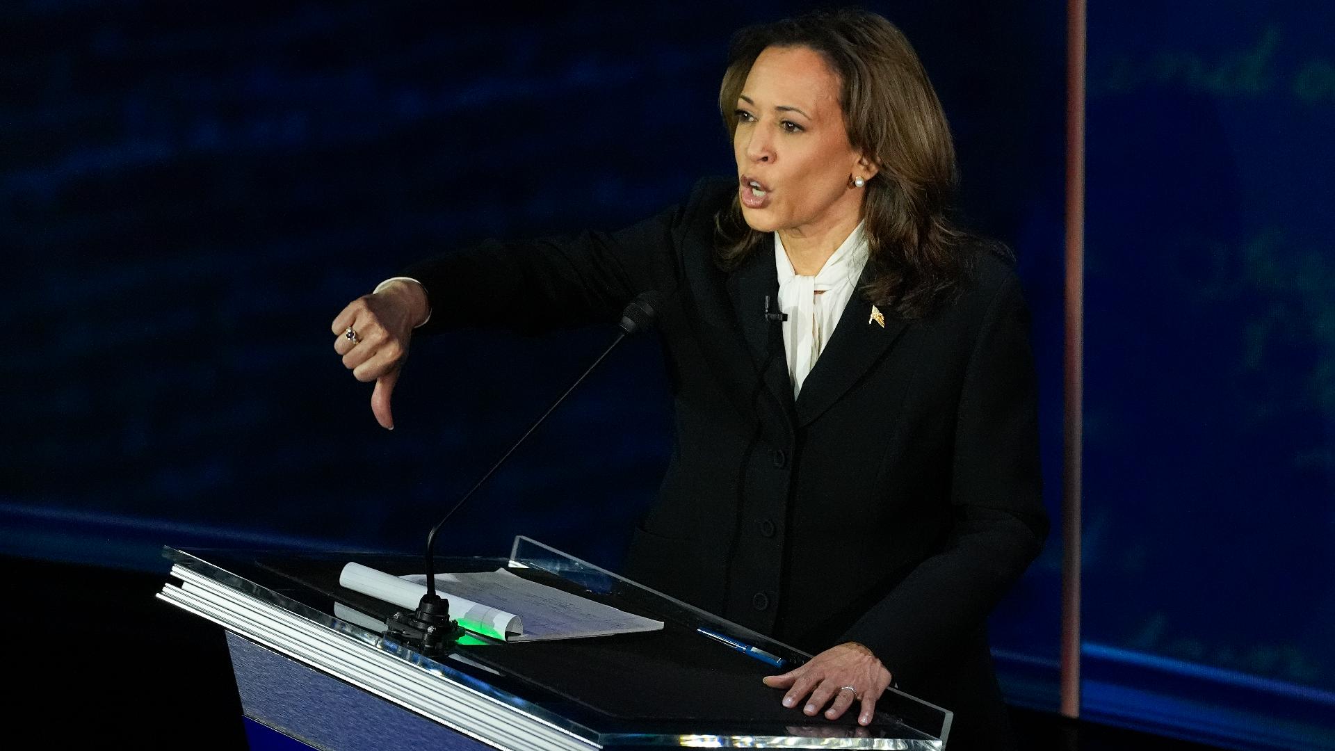 Political editor Mark Maxwell looks at the veracity of claims made by Vice President Kamala Harris during Tuesday night's presidential debate.