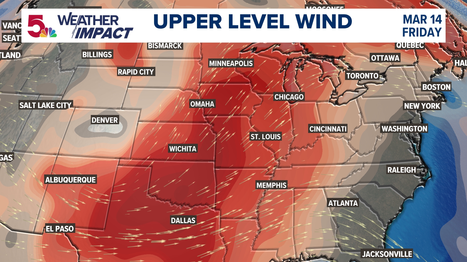 St. Louis nears highest severe weather threat for Friday evening | ksdk.com