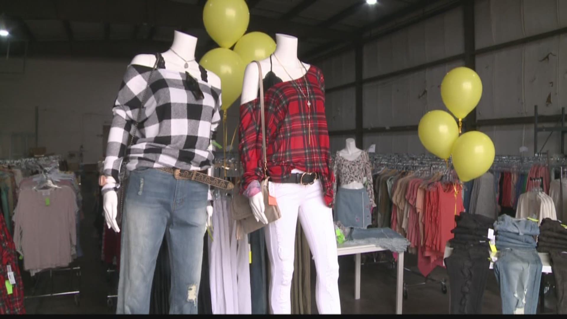 warehouse party clothes