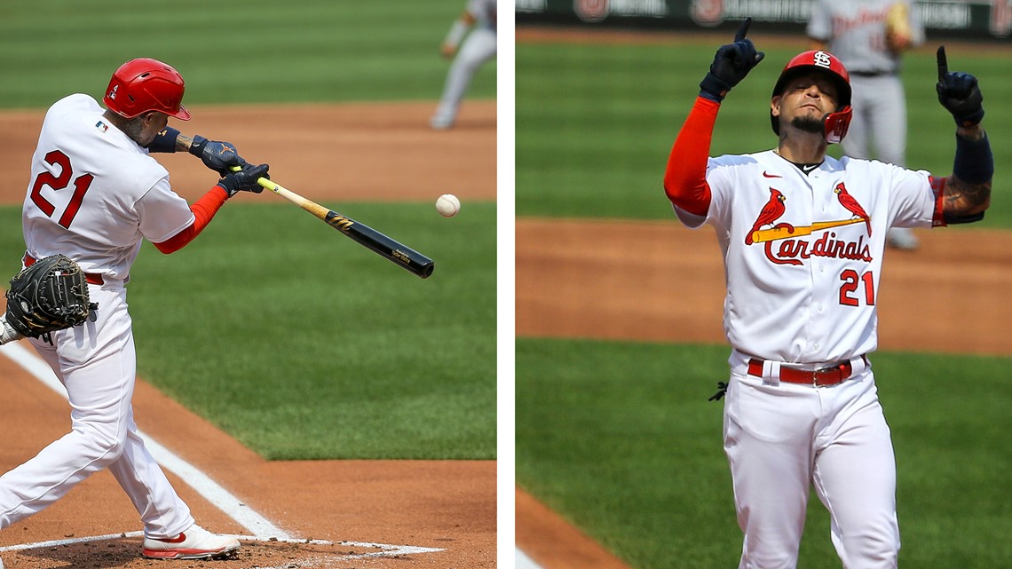 Cardinals  Molina homers wearing 21 on Roberto Clemente Day