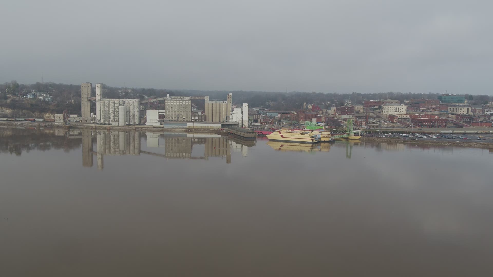 Check out the view of the river city from the 5 On Your Side drone