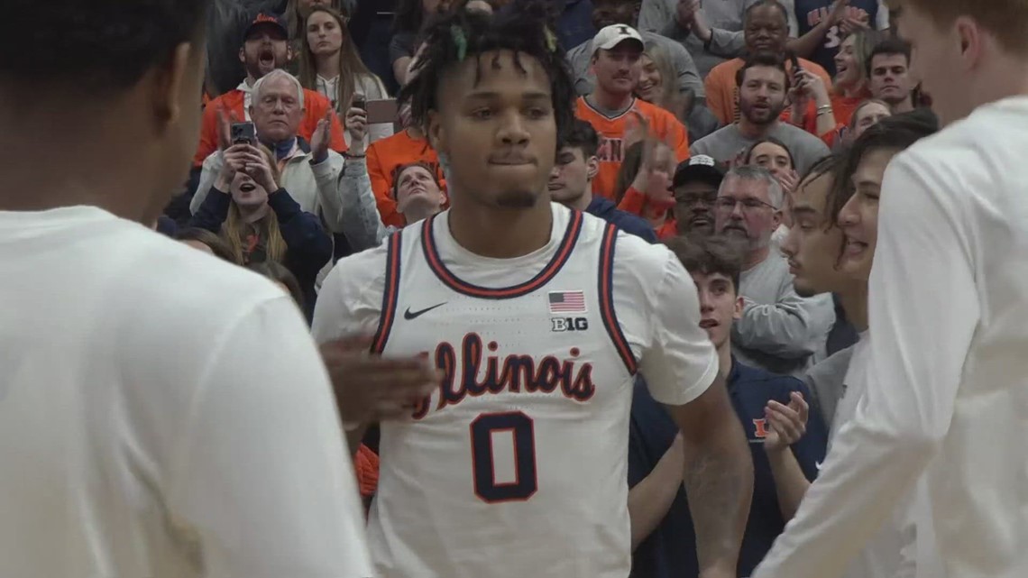 Illinois basketball player Terrence Shannon Jr. charged with rape in Kansas, suspended | ksdk.com