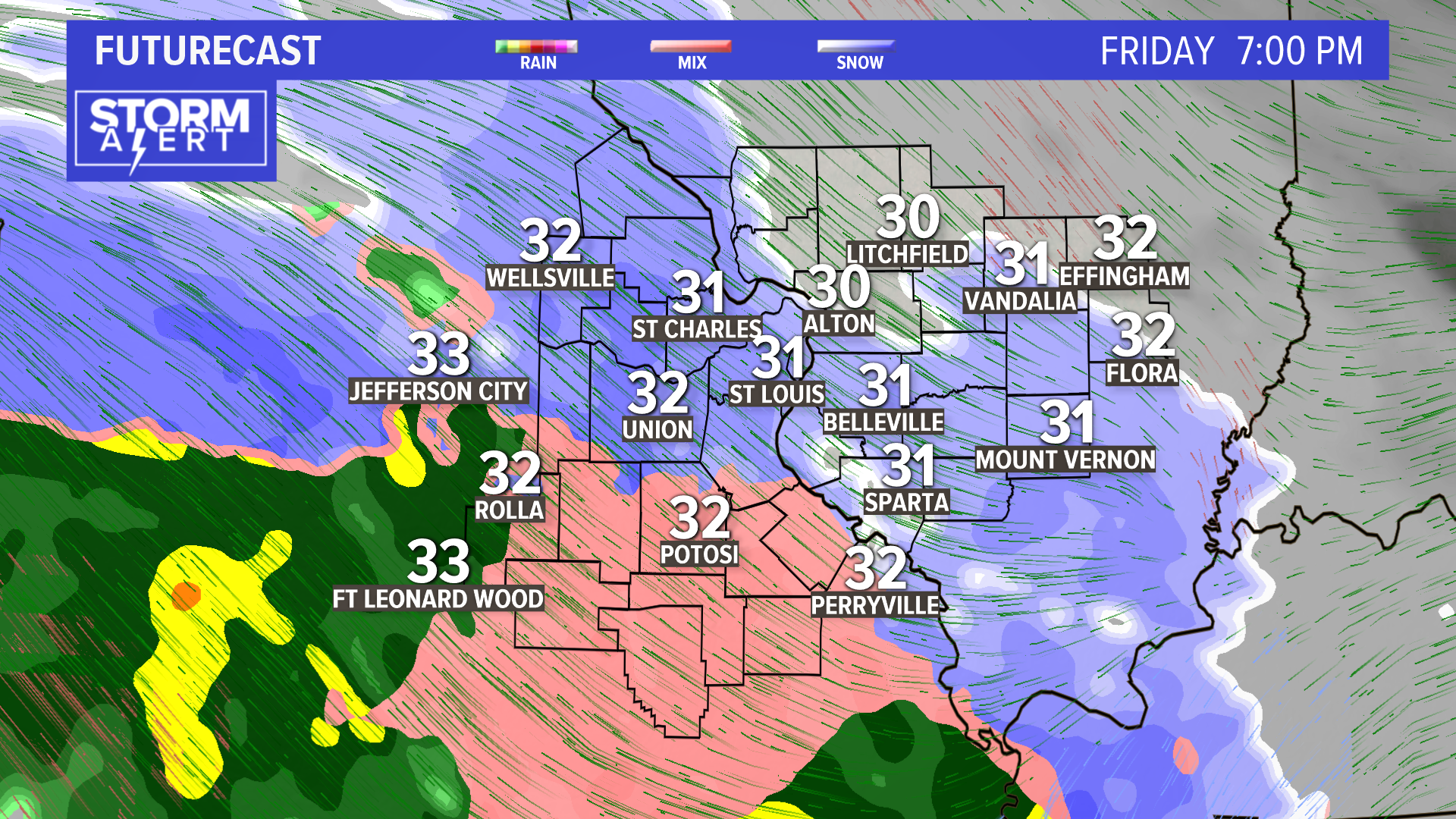 STORM ALERT | Winter storm warning goes into effect at noon on Friday ...