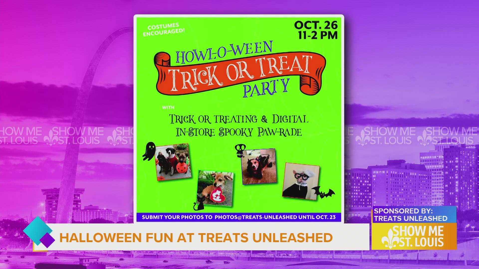 You won't want to miss the tricks and treats this October at Treats Unleashed!